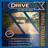 1m x 10m Geotextile Membrane / Driveway Fabric 90g