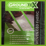 2m x 25m Ground Cover Membrane / Heavy Duty Weed Fabric 100g