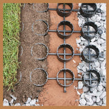 1sqm Pack - Grass Ground Reinforcement Grid Panel Tile System